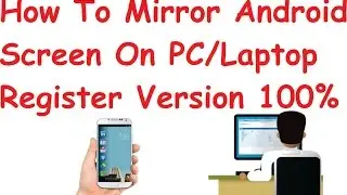 How To Use Wondershare Mirror Go and Share Android Screen ON PC/Laptop (HD)|youtube