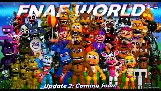 la historia de fnaf world