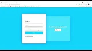 Sliding Sign in and Sign up form