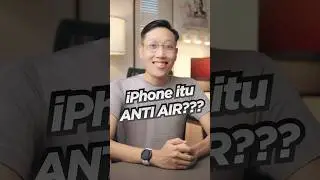 iPhone itu NGGAK ANTI AIR❌💧⚠️#iphone #apple #tech #gadgets