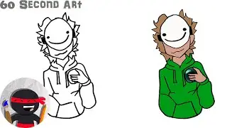 How To Draw Dream | Minecraft Youtubers
