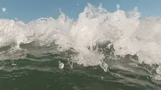 Ostseewellen, einfach nur das Meer ( Ostseebad Kühlungsborn )