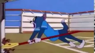 Tom & Jerry “jogando” SHUFFLEBOARD!