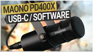 Maono PD400 X USB-C Test with Maono Link Software