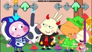 HEROBRINE FNF be like Tokki in Friday Night Funkin | FNF Aniamtion