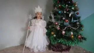 Новогодний костюм "Снежная королева" Павлова Елизавета