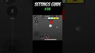 BGMI PUBG MOBILE Setting Guide 38 JOYSTICK 🕹️ 
