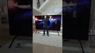 Checking out the UK's BIGGEST TV from TCL What do you guys think, would this fit in your hallway?