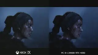 Senua's Saga: Hellblade II - PC i9-13900K RTX 4090 vs Xbox Series X Graphics Comparison [4KHD]
