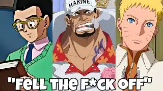 Characters that FELL OFF