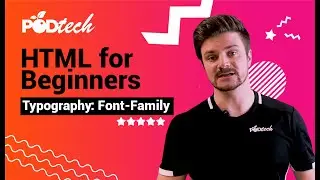 Coding for Beginners: How to change text font family in HTML & CSS