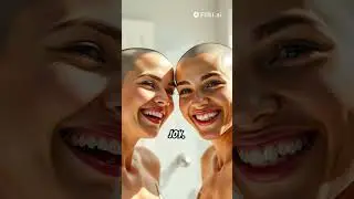 Two Girls Go Completely Bald – Smooth Head Shave Transformation 