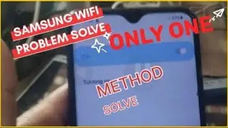 Samsung A10s Wi-Fi And Bluetooth Fix Solve Only Two Minute || Fix Samsung a10s Bluetooth not working