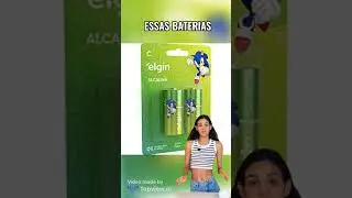 PILHA ALCALINA PALITO AAA CARTELA COM 4 ELGIN NÃO COMPRE ESSAS PILHAS ANTES DE VER ESSE VÍDEO