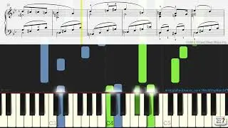 Wedding March (Bridal Chorus) for piano solo by Richard Wagner - Practice Video