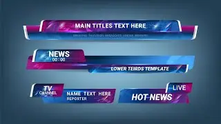 Broadcast Title |  100% *FREE* After Effects Template 😮