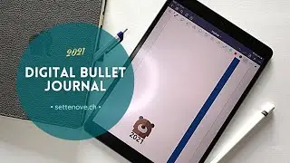2021 Digital Bullet Journal