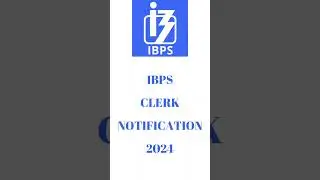 Ibps clerk notification 2024 #ibps #ibpsclerk #ibpsclerkexam #ibpsclerk2024 #bankexam #shorts
