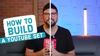 How to Build a YouTube Set (Low Budget Studio for Beginners - Cheap!)