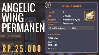 Dragon nest m OBT: how to get angelic wings permanent