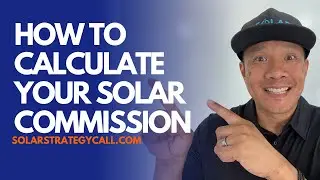 How to calculate solar commissions