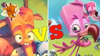 MILO VS PEPPER BATALHA MORTAL QUEM GANHA? || Larry br - Zooba