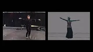 Star Wars Galaxies Motion Capture Dance Clip w/ Sabrina Fox (December 2001)