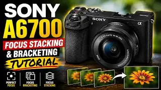 SONY A6700 AMAZING FOCUS BRACKETING & STACKING TUTORIAL | ZERENE STACKER