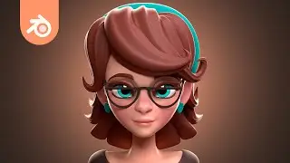 You can make CUTE and AMAZING 3D character by ABSOLUTELY FREE app | Blender Time lapse