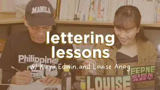 A jeepney signage artist and a brush lettering artist teach each other their craft | Common Room PH