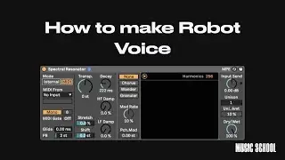 Robot Voice in Ableton Live
