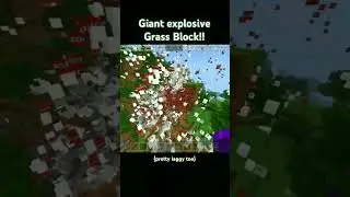 Minecraft Grass Block #minecraft #minecraftshorts #shorts