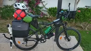 Adaptando una MTB para cicloturismo.