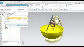 Siemens NX Motion: Mô phỏng Máy khuấy