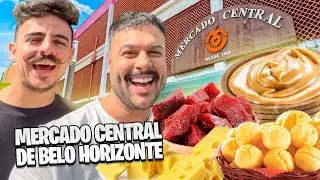 TUDO QUE COMEMEMOS NO MERCADÃO DE BELO HORIZONTE - MG 🤔🥰 Collab @reviewsdomustache | Thigas
