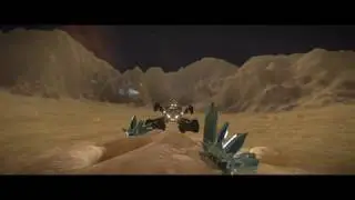 Elite Dangerous Methane Geysers - Crystalline Cluster