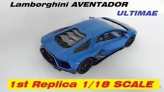 1st Custom Lamborghini Aventador Ultimae 1/18 scale by Autoart
