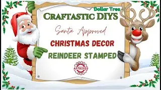 Christmas Dollar Tree adorable DIYS super easy ⛄🌲