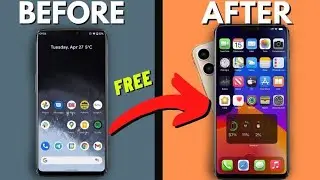Turn your android into Iphone 15 #android #ios #iphone