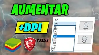 COMO AUMENTAR o CAMBIAR MÁS DPI EN EL EMULADOR  BLUESTACKS & MSI PLAYER PARA FREE FIRE