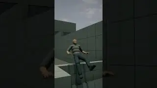 Parkour x Freerunning From Height (Lazy Gainer Layout) Unreal Engine 5 ALS 