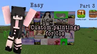 Custom paintings for ios || using crafty craft || easier || part 3