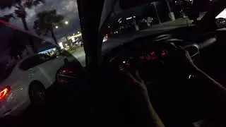 Driving Around at Night | Dodge SRT-4 | GoPro Raw Footage
