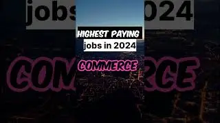 High Paying Jobs in 2024| check caption| Commerce graduates #ytshorts #freshers #hiring #highpaying