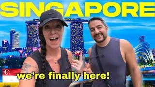 Our FIRST IMPRESSION of Singapore! 🇸🇬 We are SO SURPRISED!