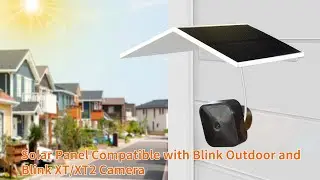 Solar Panel Compatible with Blink Outdoor and Blink XT XT2 Camera