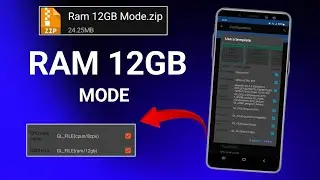 Unlock Ram 12GB Mode Performance | Boost Performance | Max FPS Fix Lag - No Root
