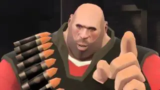 The Team Meets the Heavy | Source Filmmaker