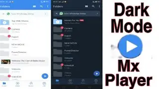 Mx Player me kaise Dark mode Enable kare ||How to enable dark theme in Mx Player?