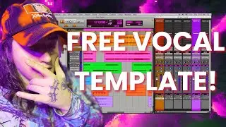 RECORDING A FULL SONG IN 30 MINS 🔥 (FREE VOCAL TEMPLATE DOWNLOAD)